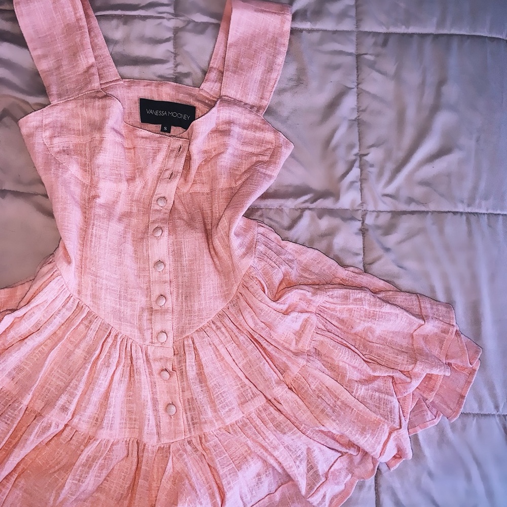 Vanessa Mooney Elisabeth Dress/Romper in Pink